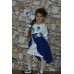 Embroidered costume for girl "Cornflower Dreams"